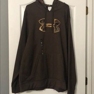 Under armour camo hoodie